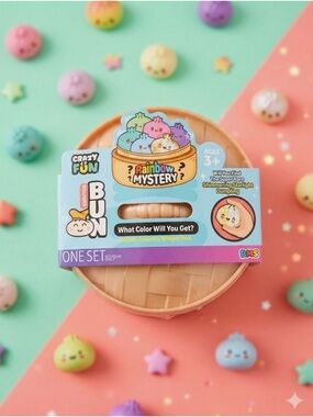 Rainbow Mystery Squishy Bun Dumpling
